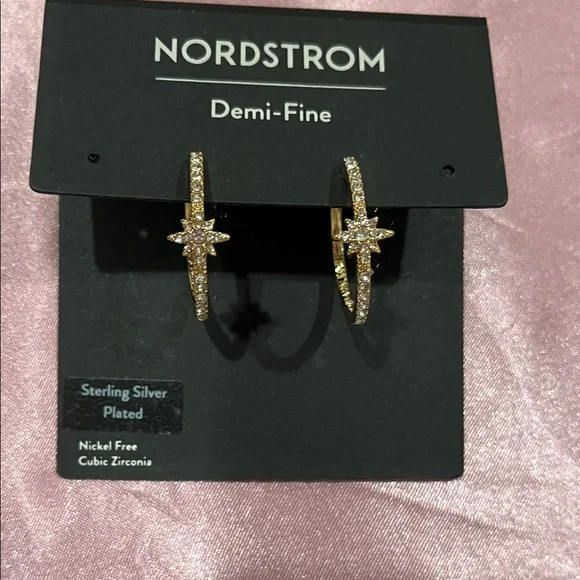 Astra Celestial Hoop Earrings - Picture 3 of 4